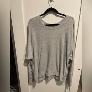 Aerie offline thick ribbed long sleeve shirt size XXL like new